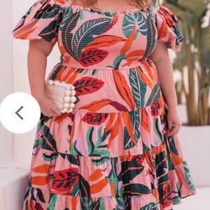 JessaKae Catalina tropical summer riches dress 4x